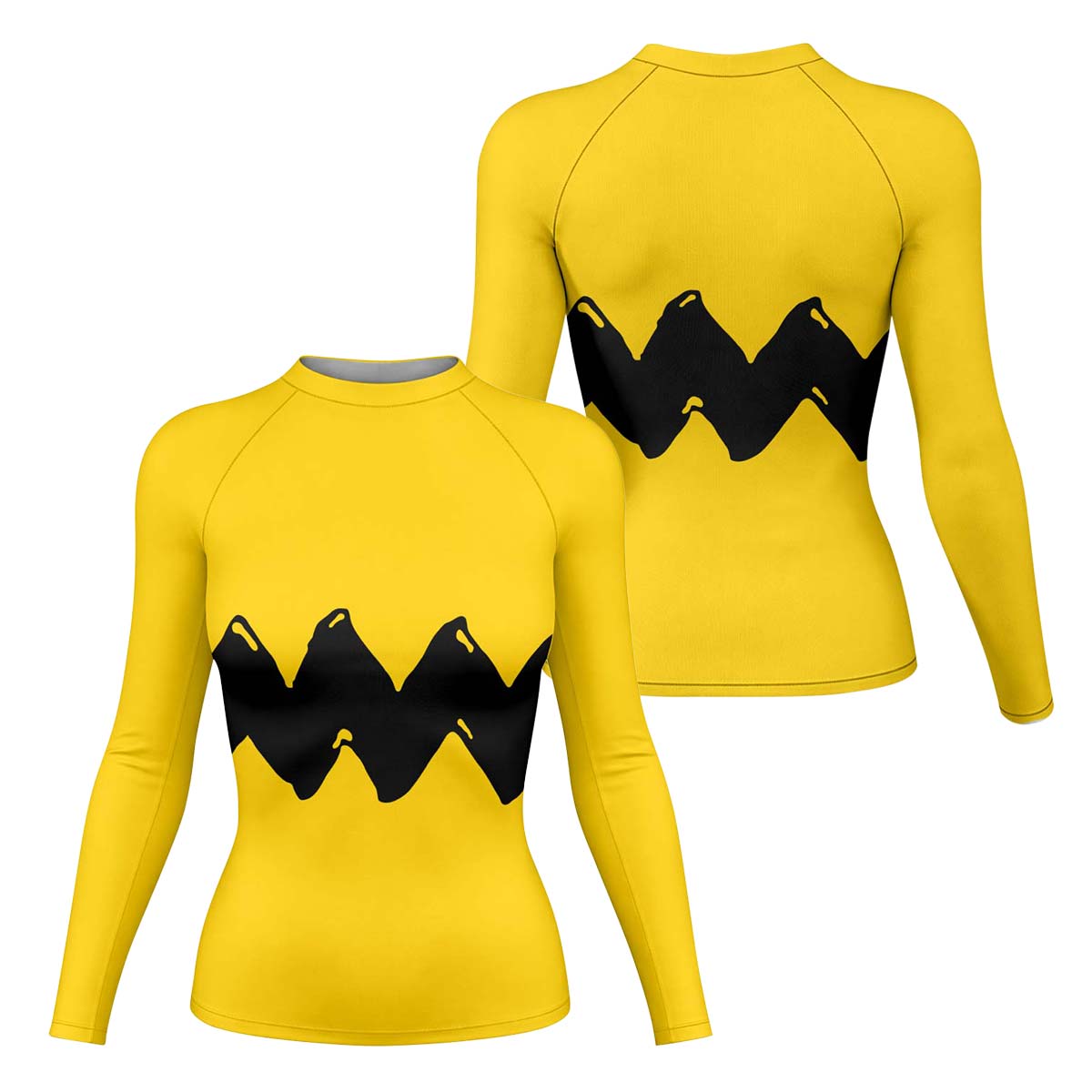Charlie Brown Cosplay Rash Guard