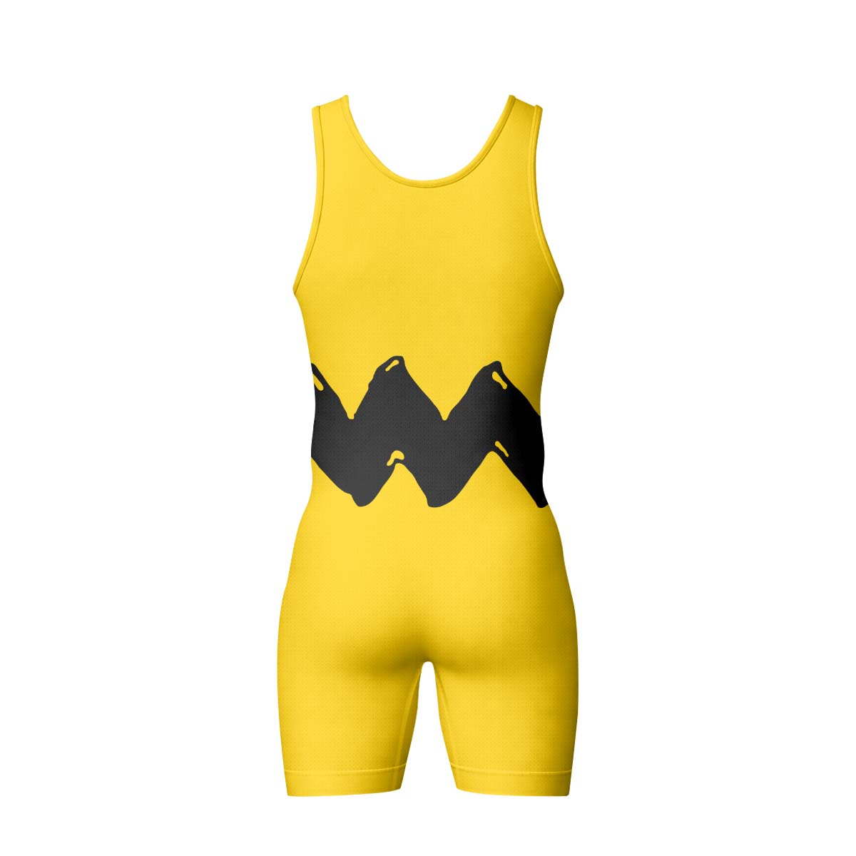Charlie Brown Cosplay Wrestling Singlet