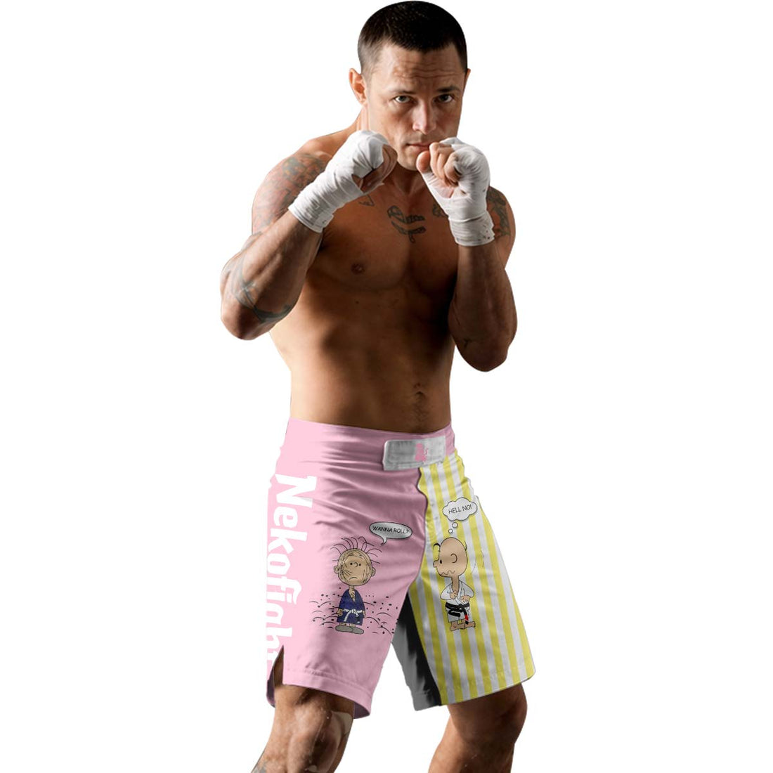 Charlie Brown Wanna Roll Fight Shorts