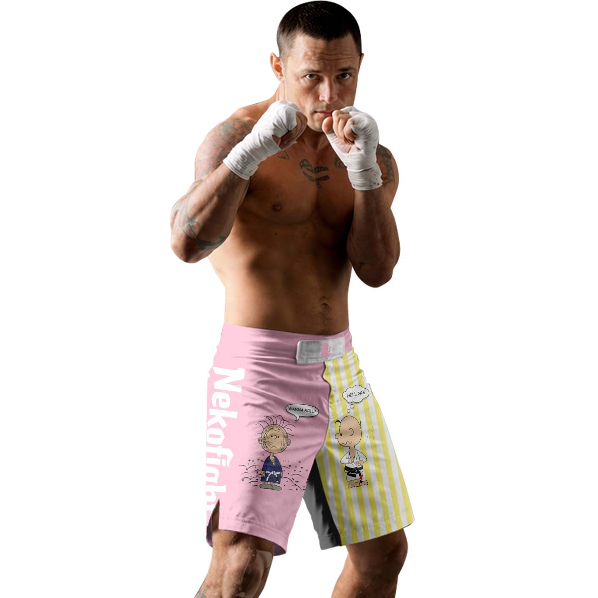 Charlie Brown Wanna Roll Fight Shorts