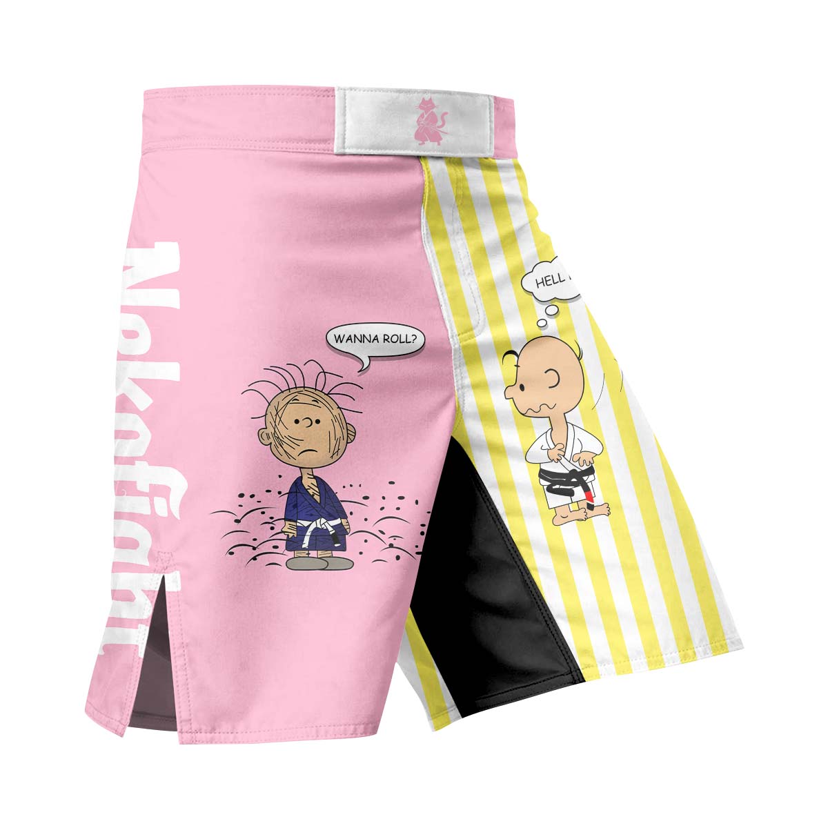 Charlie Brown Wanna Roll Fight Shorts