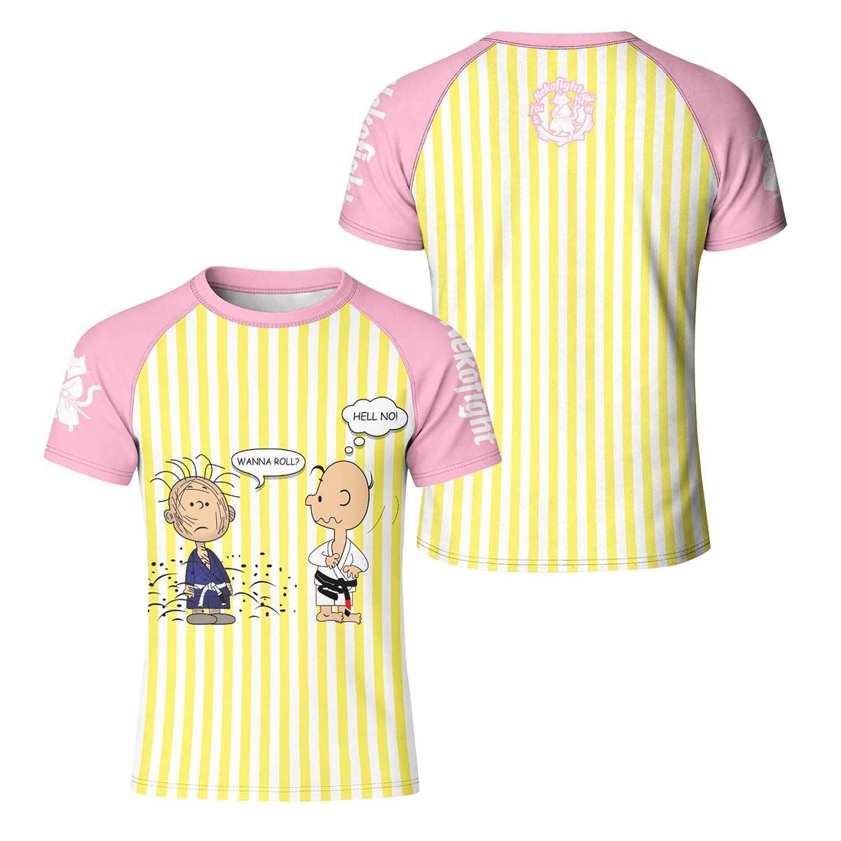 Charlie Brown Wanna Roll Kid Rash Guard