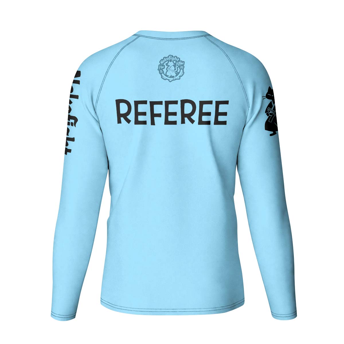 Charlie Referee Blue Kid Rash Guard