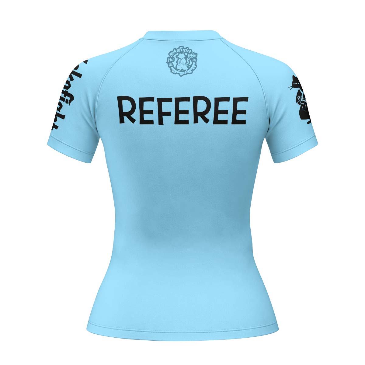 Charlie Referee Blue Rash Guard