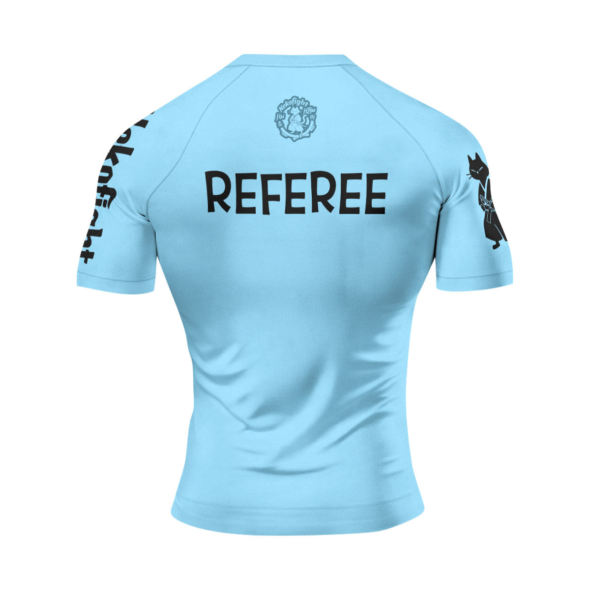 Charlie Referee Blue Rash Guard