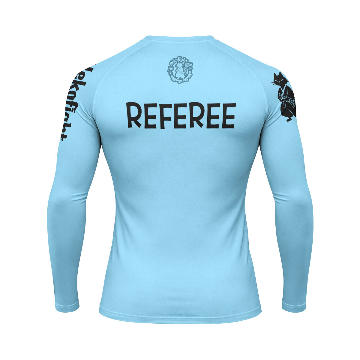 Charlie Referee Blue Rash Guard