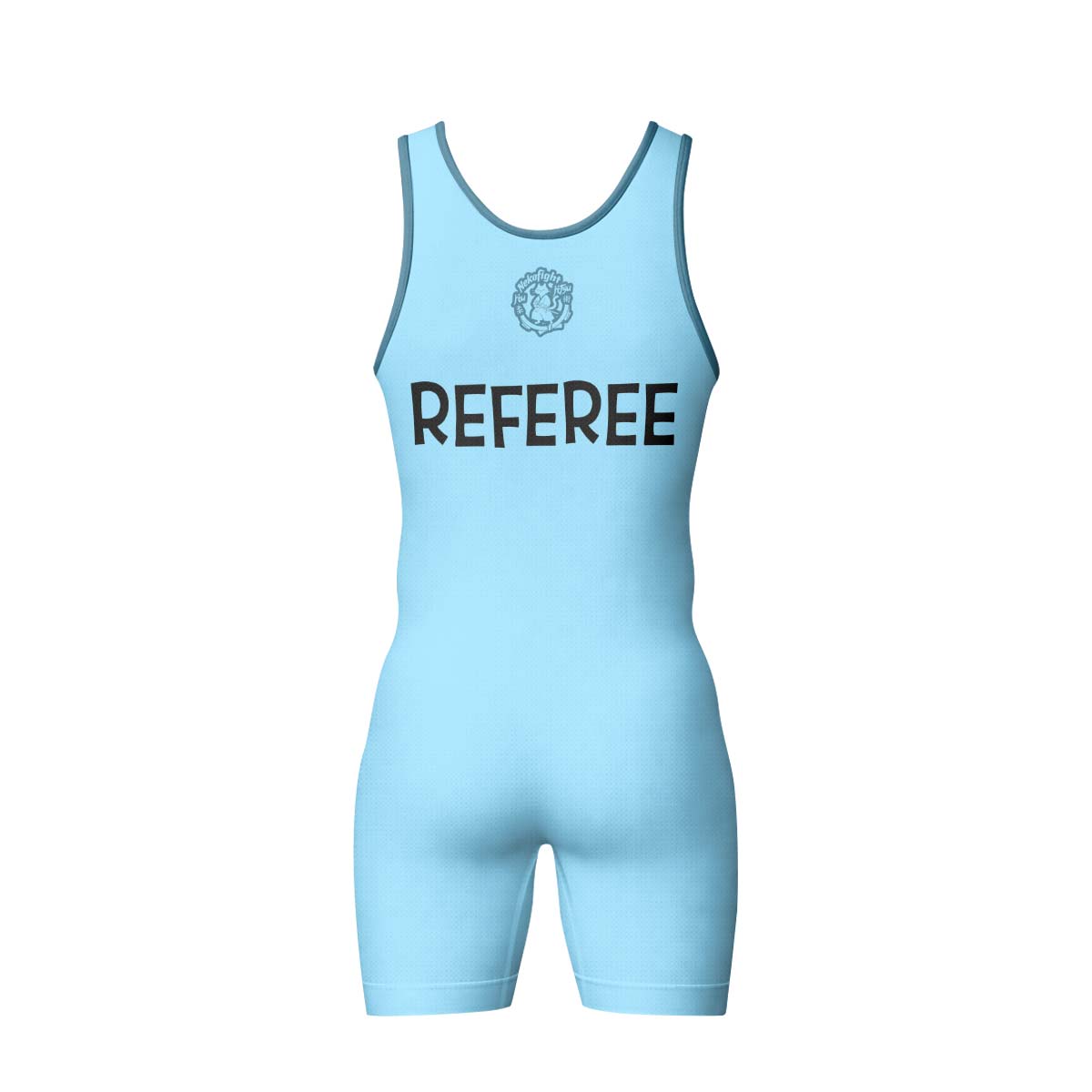 Charlie Referee Blue Wrestling Singlet