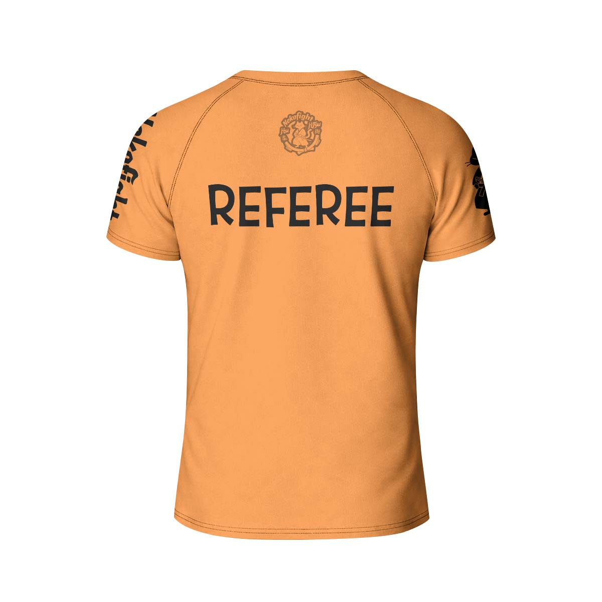 Charlie Referee Orange Kid Rash Guard