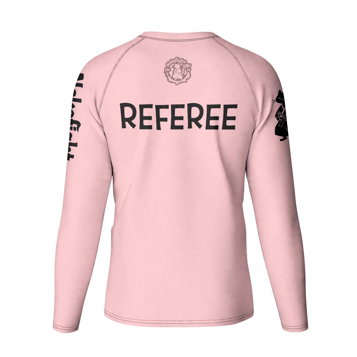 Charlie Referee Pink Kid Rash Guard