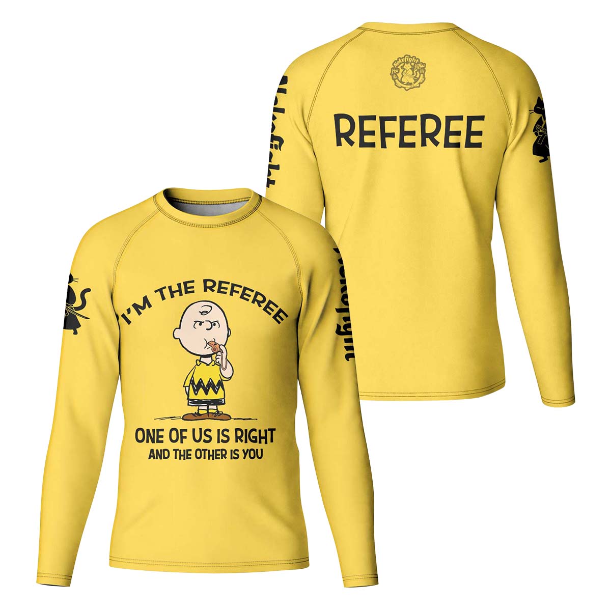 Charlie Referee Kid Rash Guard