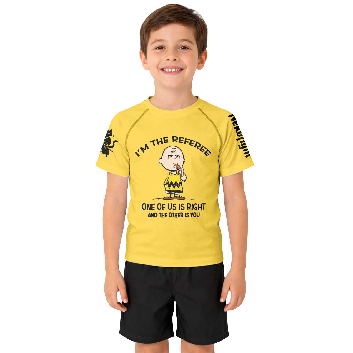 Charlie Referee Kid Rash Guard