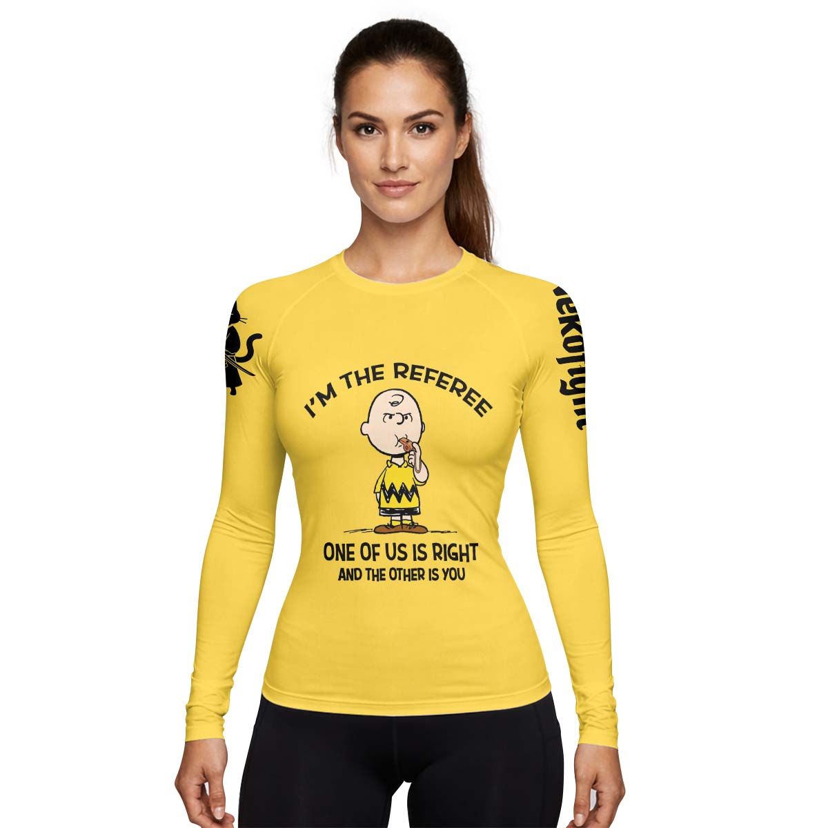 Charlie Referee Rash Guard