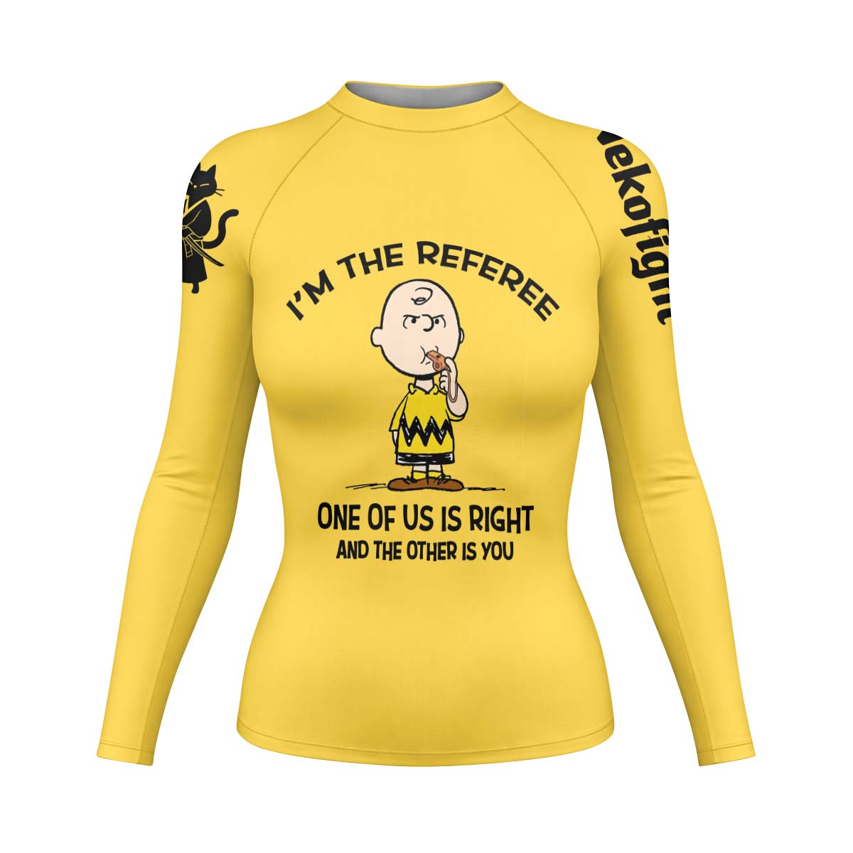 Charlie Referee Rash Guard