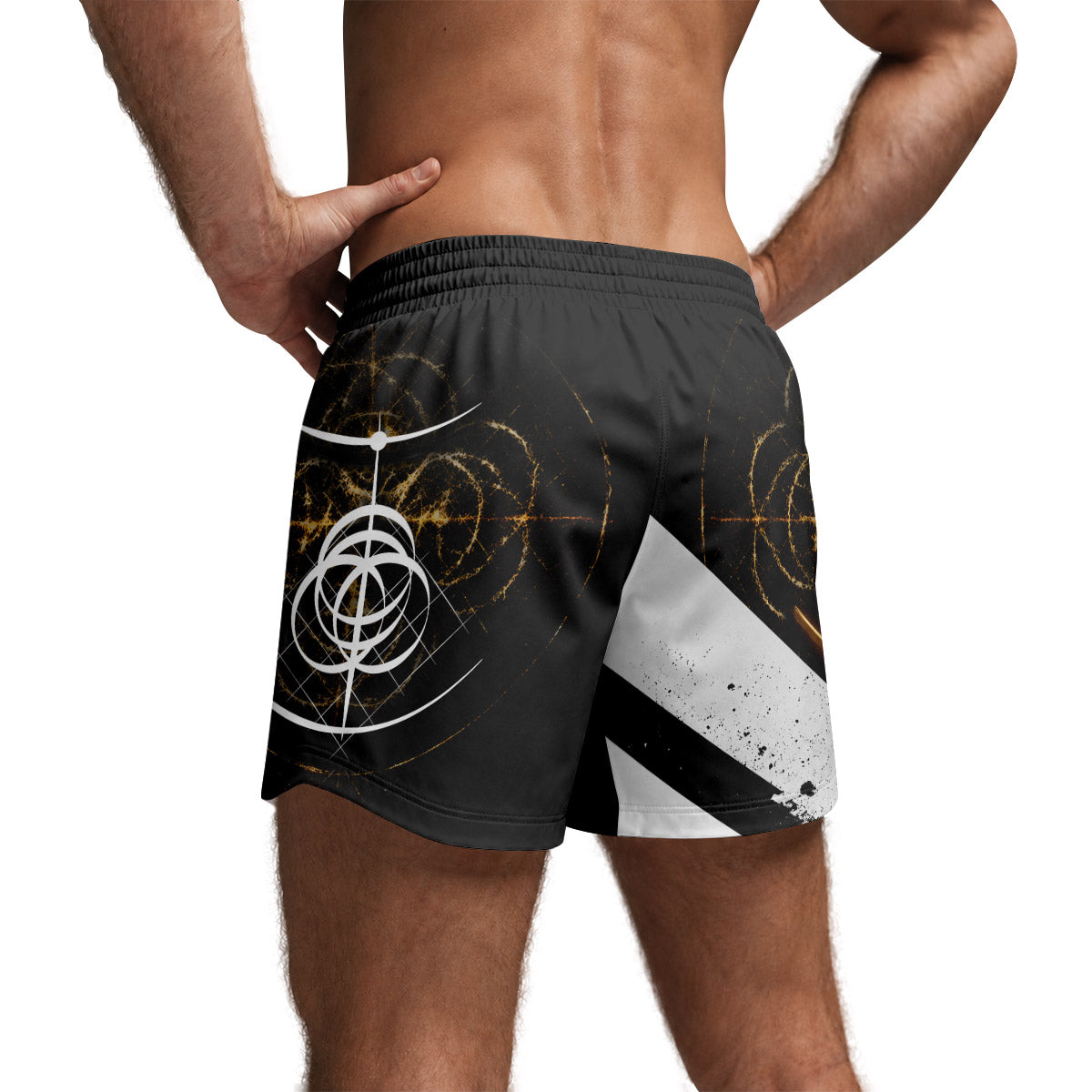  Dark Elden Ring Emblem Symbol Grappling Shorts