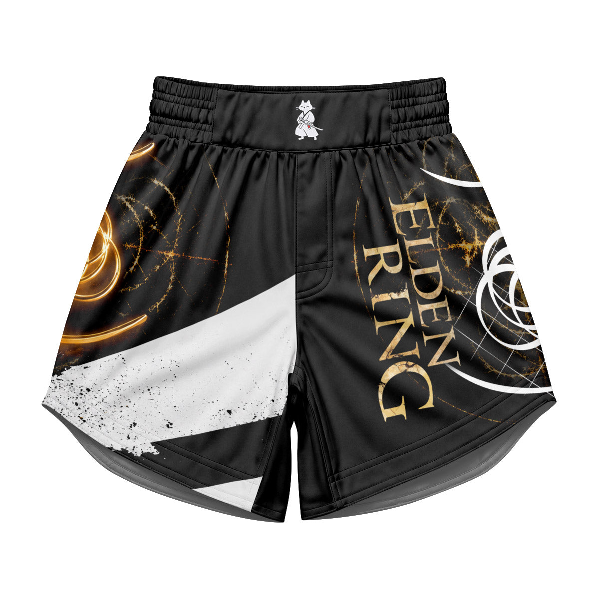 Dark Elden Ring Emblem Symbol Kids Grappling Shorts