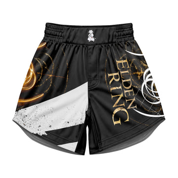 Dark Elden Ring Emblem Symbol Kids Grappling Shorts