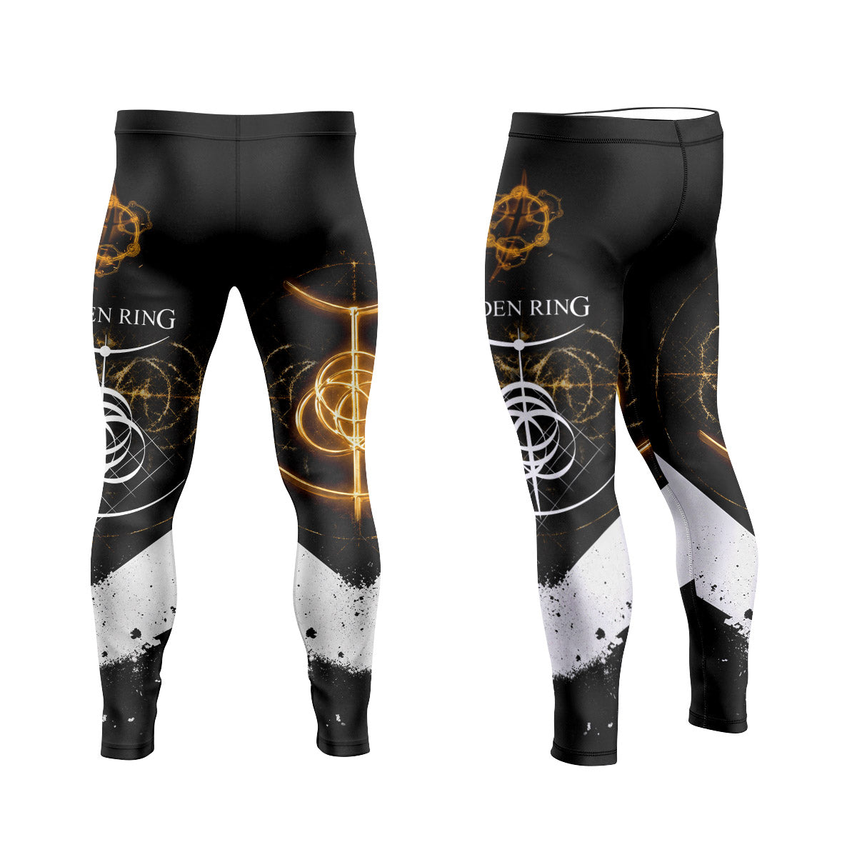  Dark Elden Ring Emblem Symbol Men's Compression Leggings