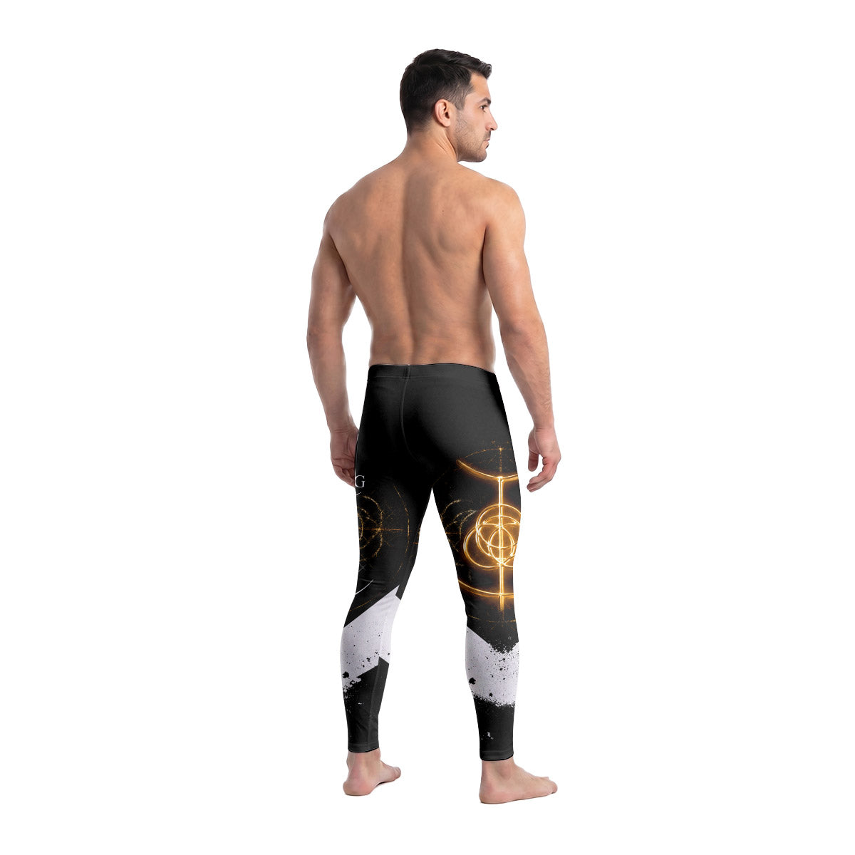  Dark Elden Ring Emblem Symbol Men's Compression Leggings