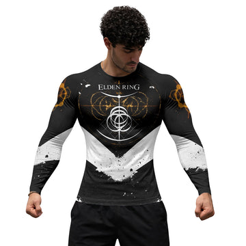  Dark Elden Ring Emblem Symbol Rash Guard