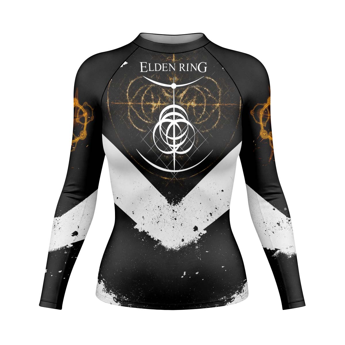 Dark Elden Ring Emblem Symbol Rash Guard