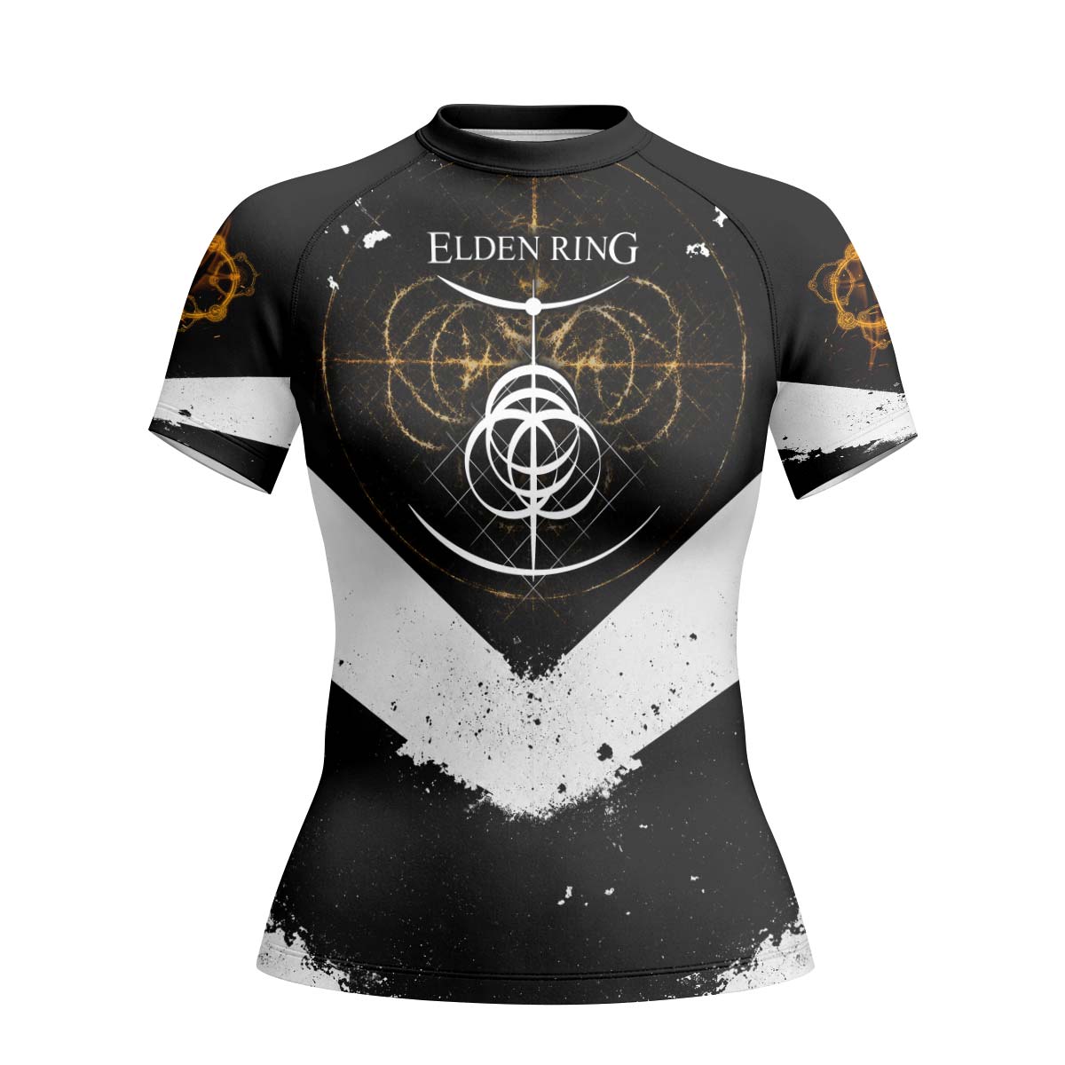 Dark Elden Ring Emblem Symbol Rash Guard