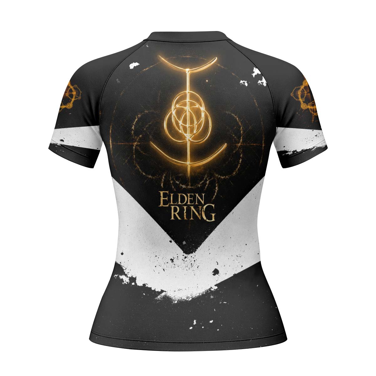 Dark Elden Ring Emblem Symbol Rash Guard