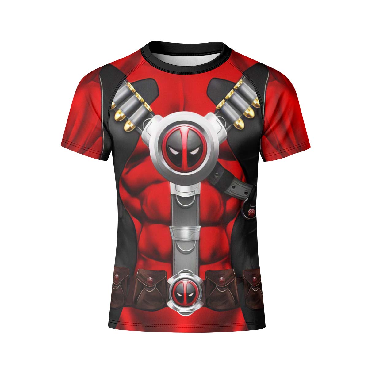 DeadPool Cosplay Kid Rash Guard