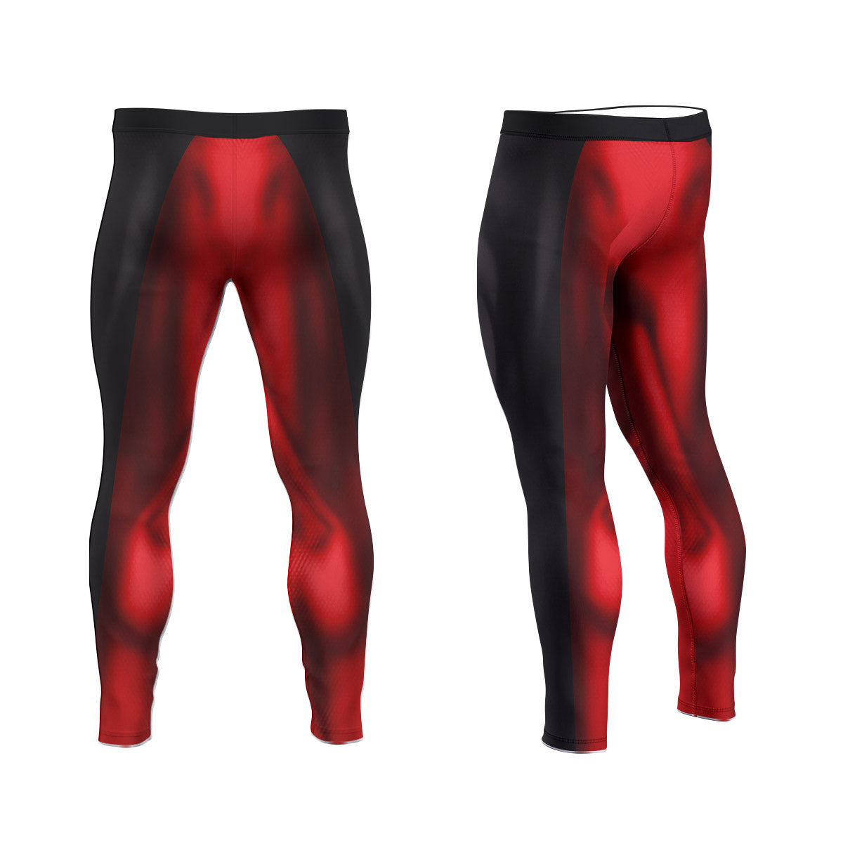 DeadPool Cosplay Men's Compression Leggings