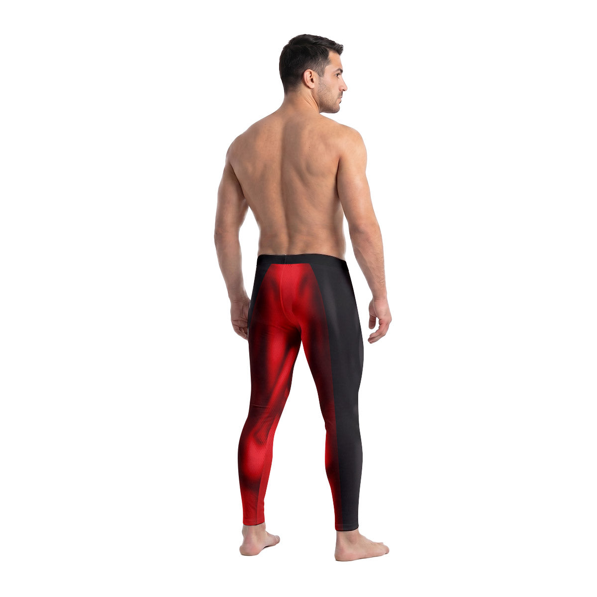 DeadPool Cosplay Men's Compression Leggings