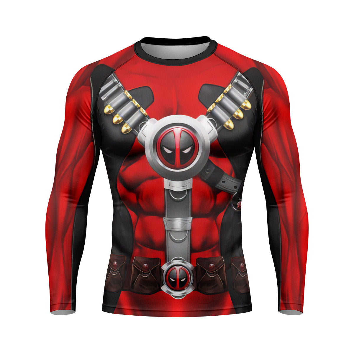DeadPool Cosplay Rash Guard