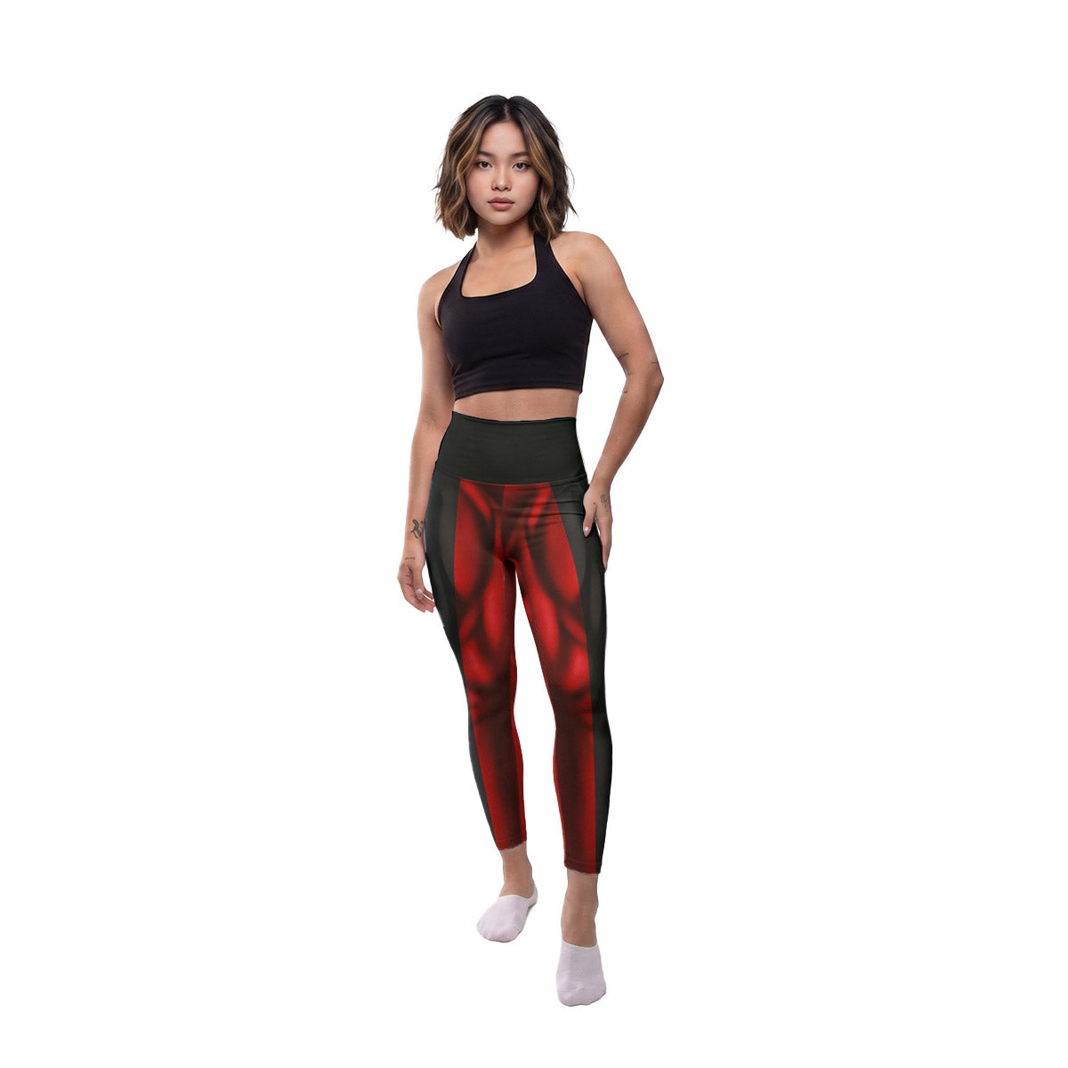 DeadPool Cosplay Women's Leggings
