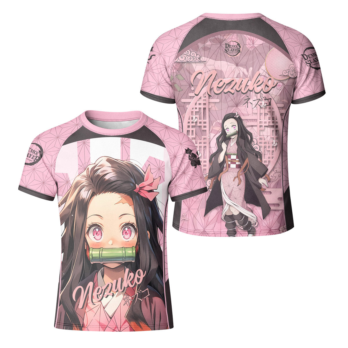  Demon Slayer Nezuko Kid Rash Guard