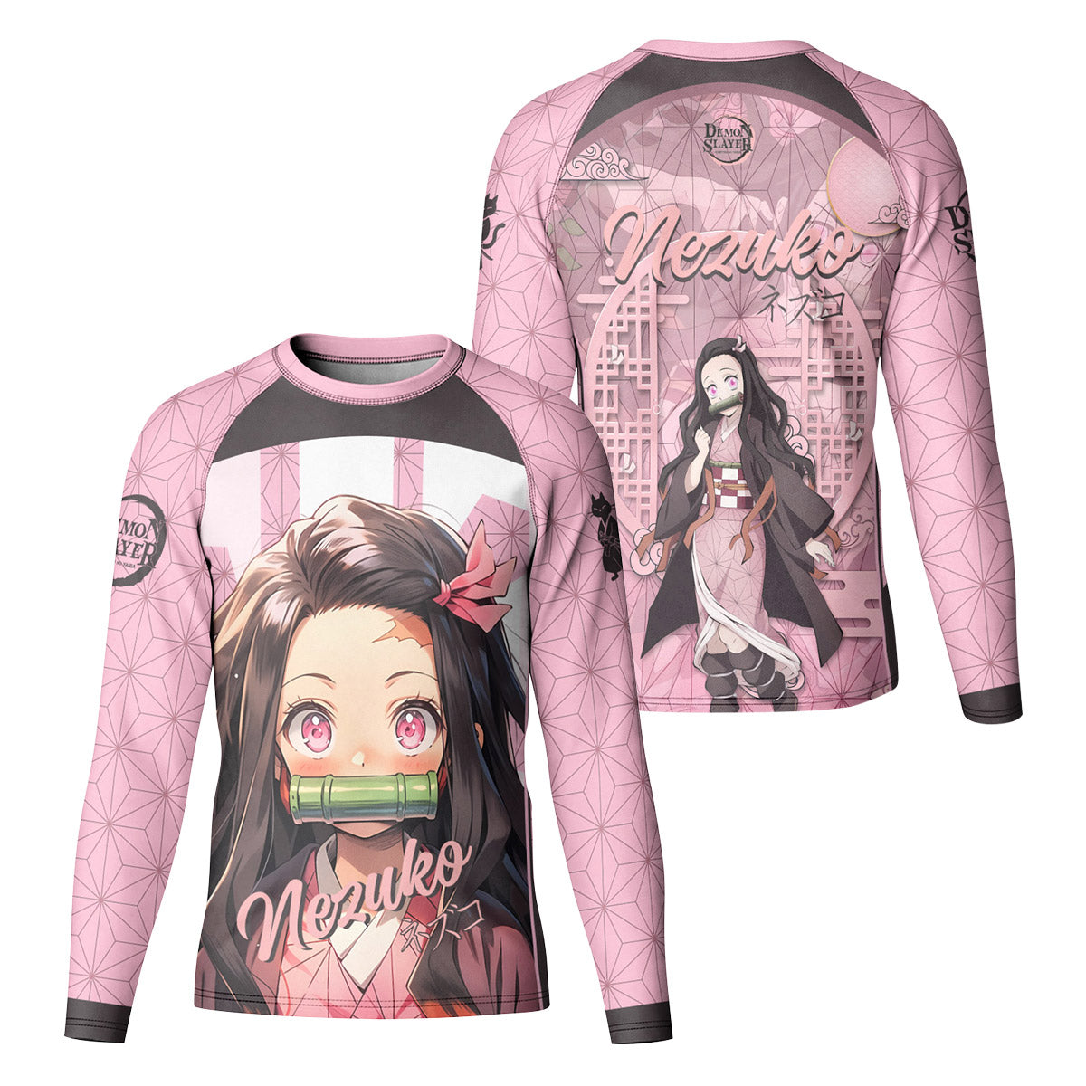  Demon Slayer Nezuko Kid Rash Guard