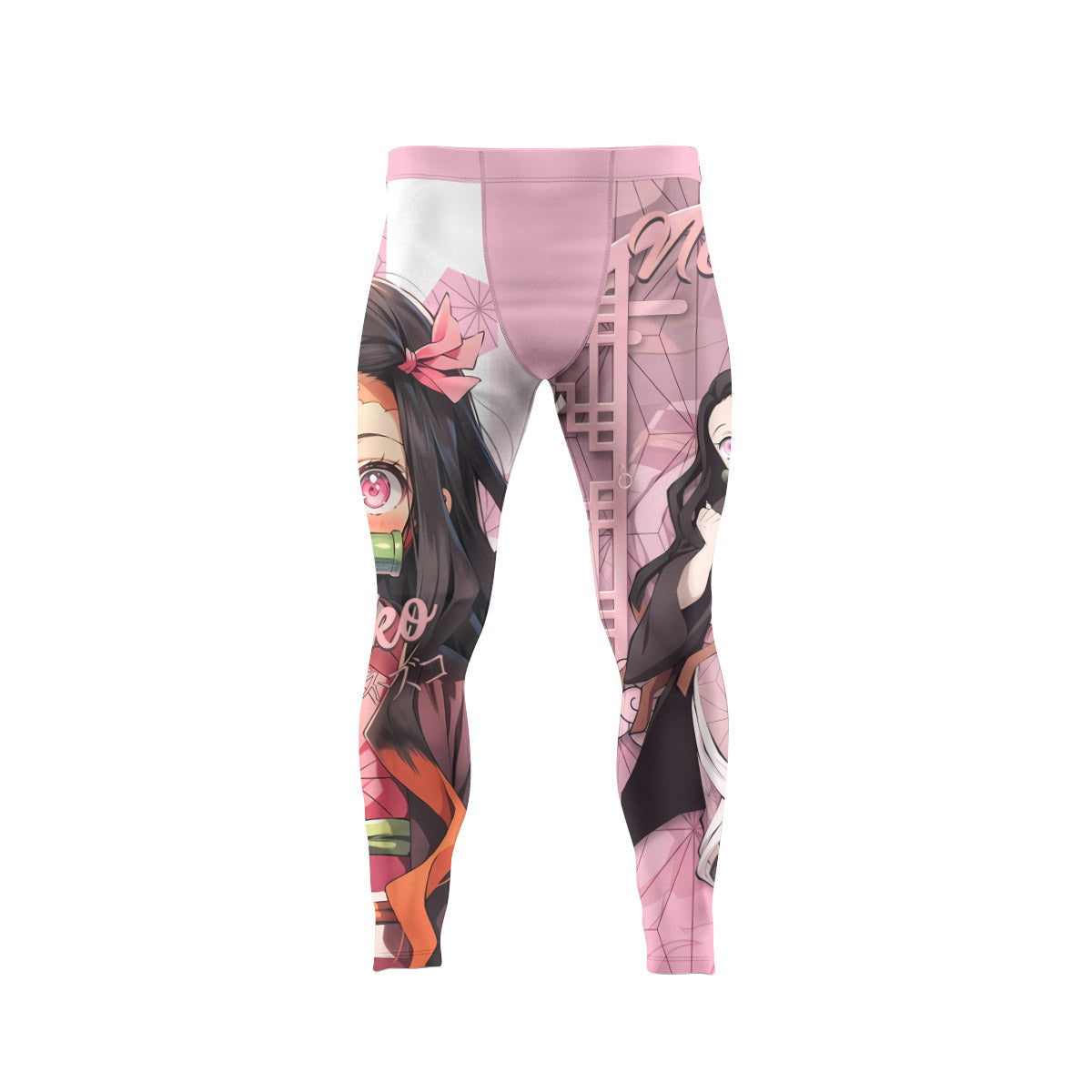  Demon Slayer Nezuko Men's Compression Leggings