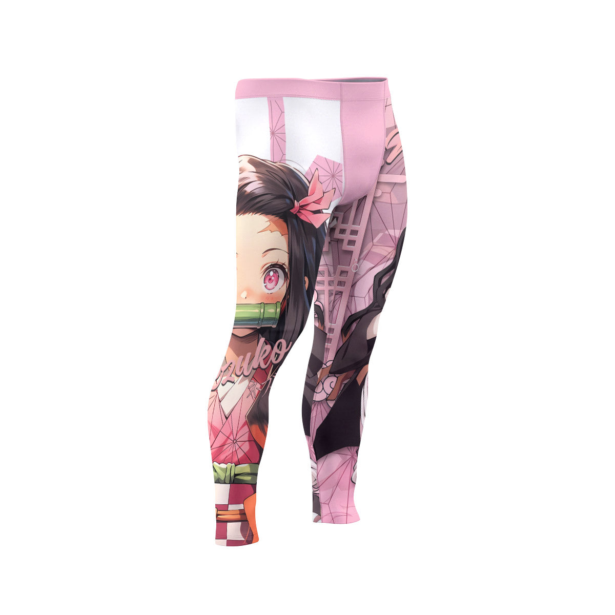  Demon Slayer Nezuko Men's Compression Leggings