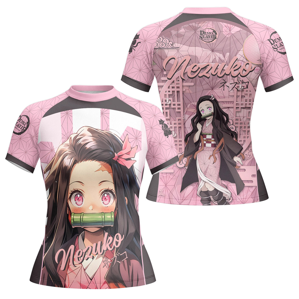  Demon Slayer Nezuko Rash Guard