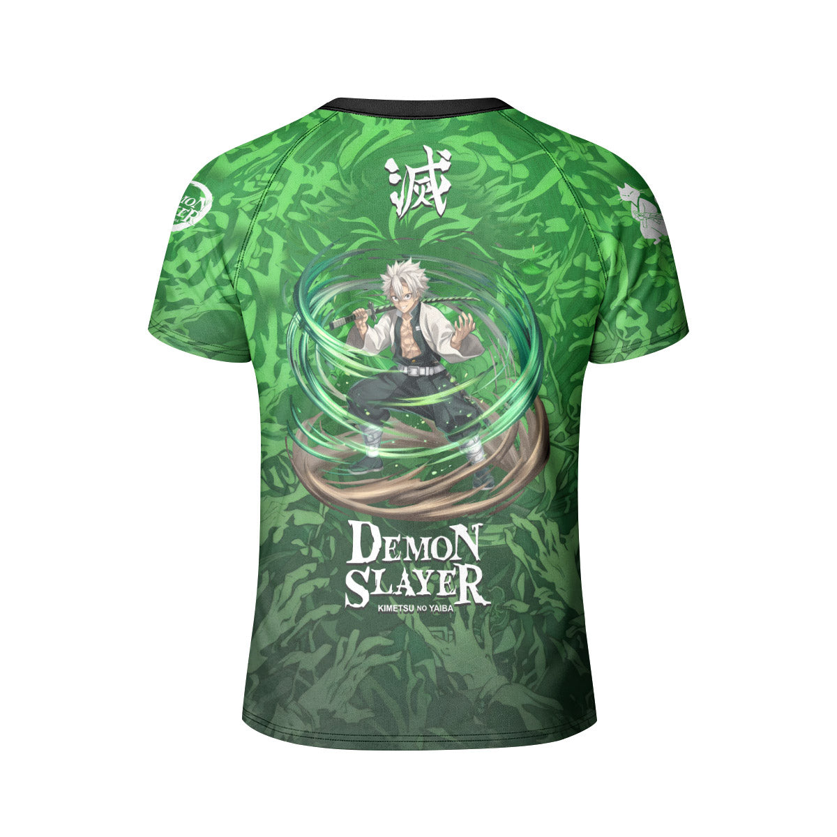  Demon Slayer Sanemi Shinazugawa Kid Rash Guard