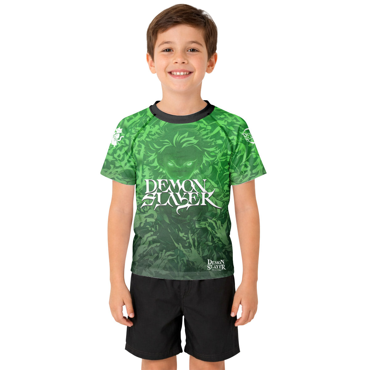  Demon Slayer Sanemi Shinazugawa Kid Rash Guard