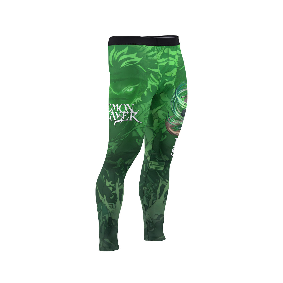  Demon Slayer Sanemi Shinazugawa Men's Compression Leggings