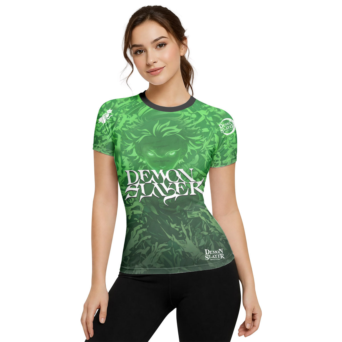  Demon Slayer Sanemi Shinazugawa Rash Guard