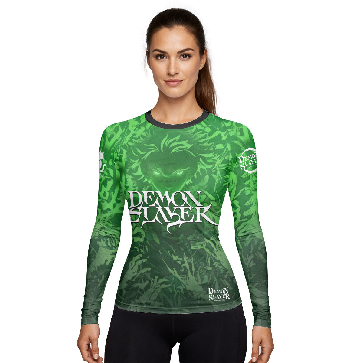  Demon Slayer Sanemi Shinazugawa Rash Guard