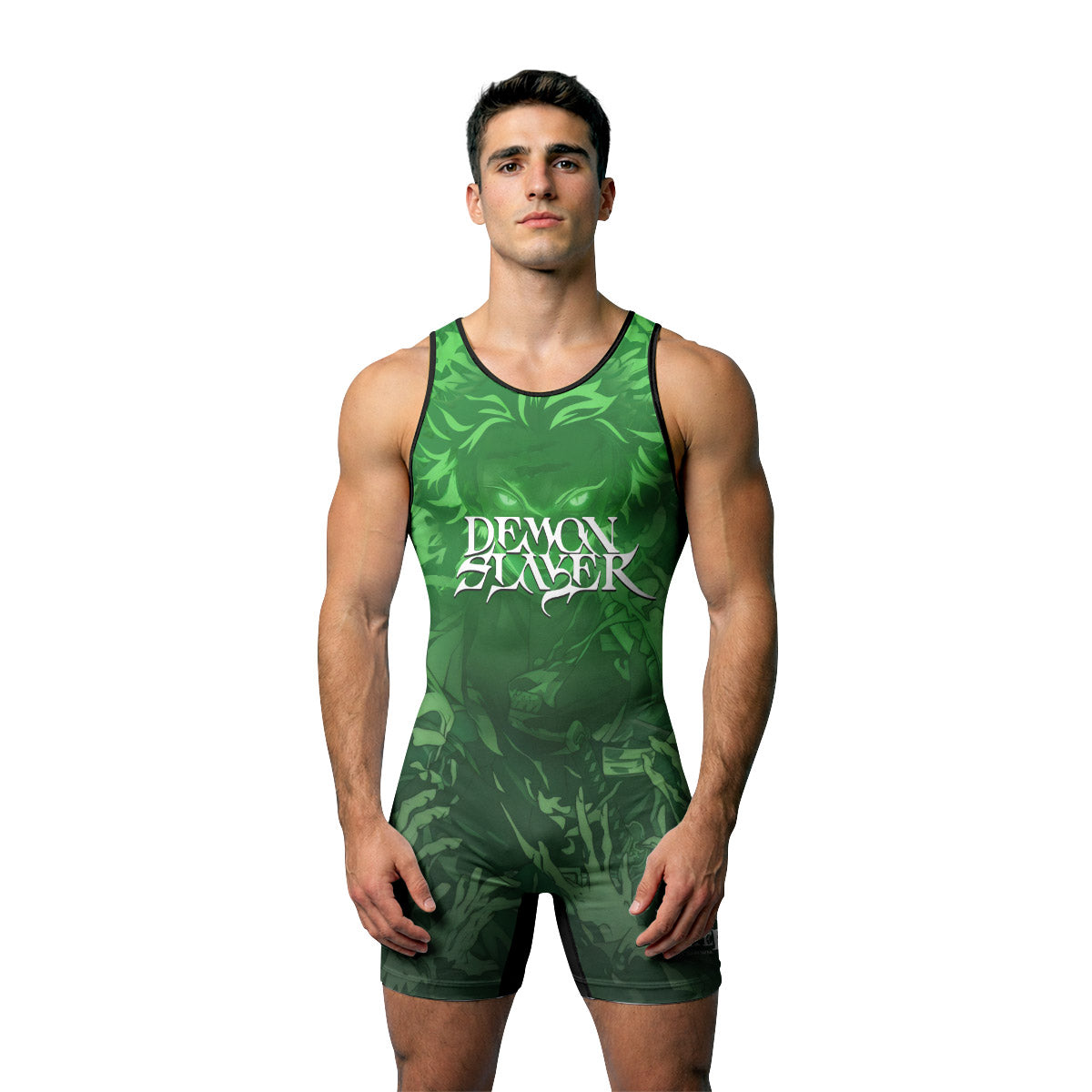  Demon Slayer Sanemi Shinazugawa Wrestling Singlet