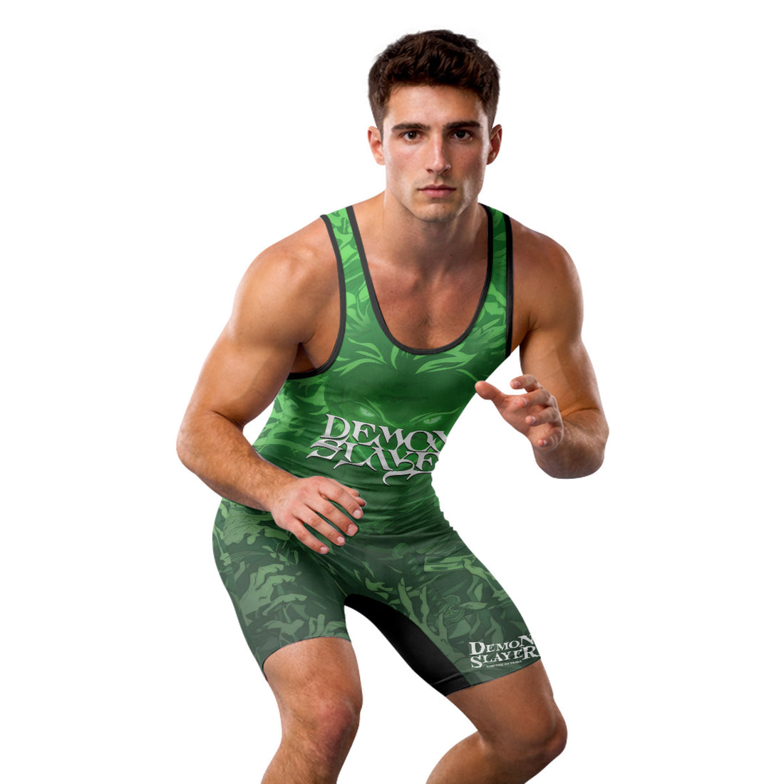  Demon Slayer Sanemi Shinazugawa Wrestling Singlet