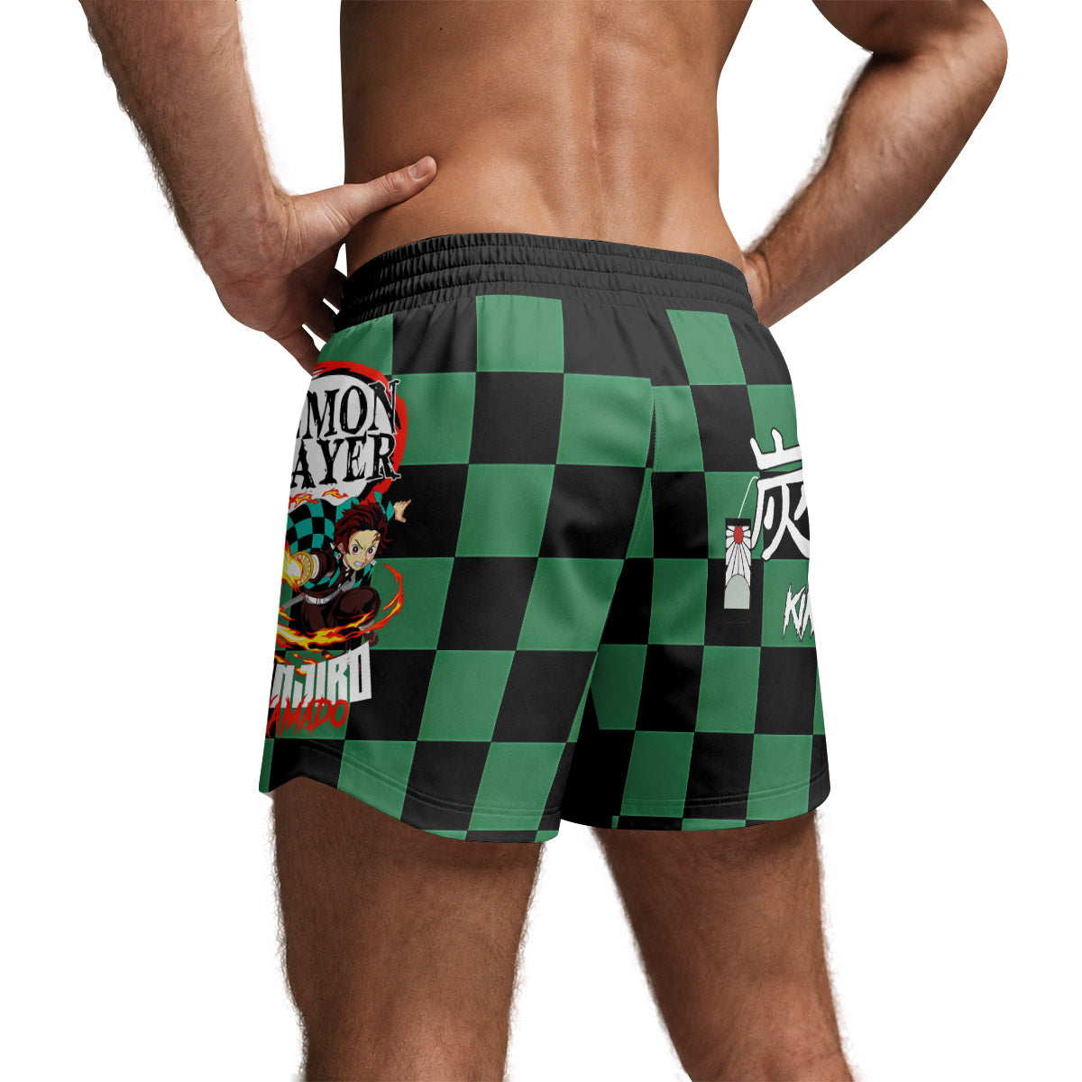  Demon Slayer Tanjiro Kamado Grappling Shorts
