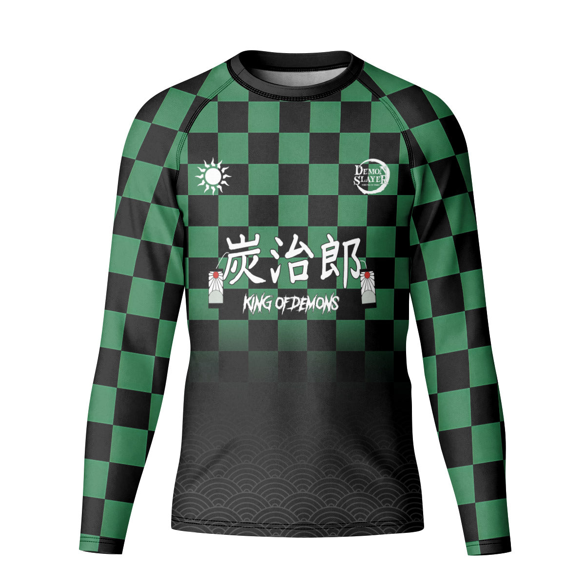  Demon Slayer Tanjiro Kamado Kid Rash Guard
