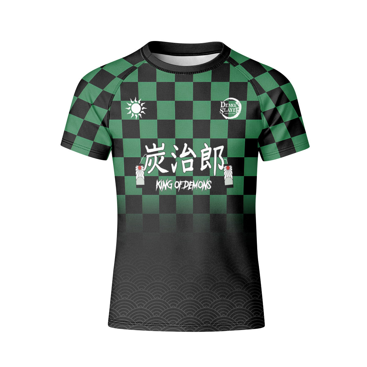  Demon Slayer Tanjiro Kamado Kid Rash Guard