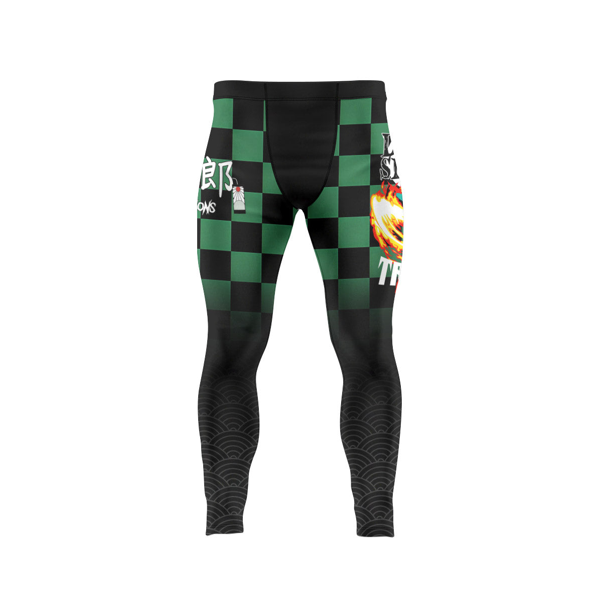  Demon Slayer Tanjiro Kamado Men's Compression Leggings