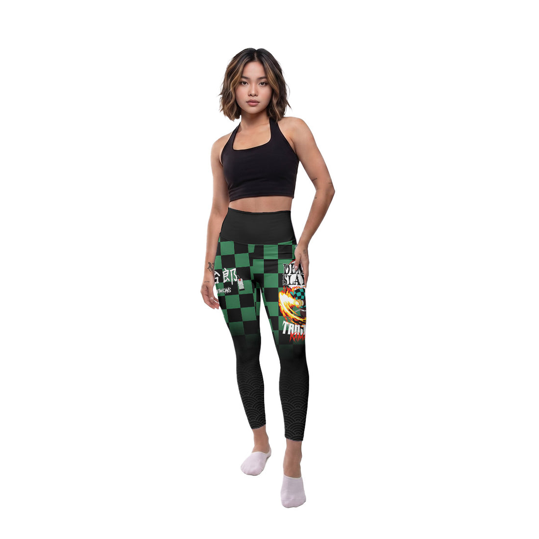  Demon Slayer Tanjiro Kamado Women's Leggings