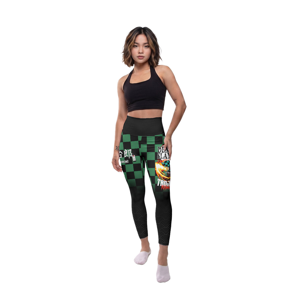  Demon Slayer Tanjiro Kamado Women's Leggings