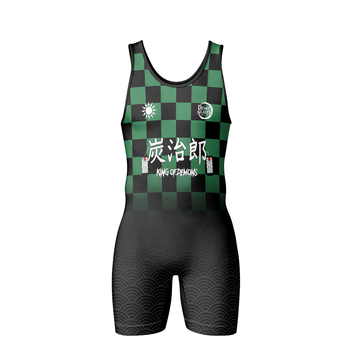  Demon Slayer Tanjiro Kamado Wrestling Singlet